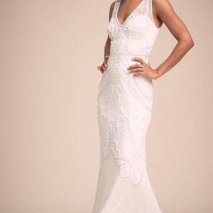 BHLDN Sorrento Gown size 18 Ivory